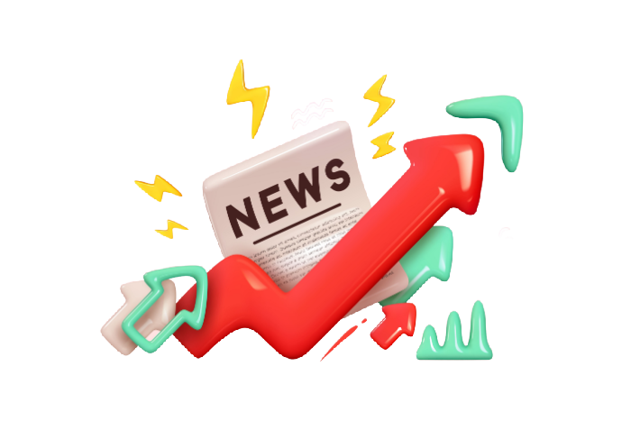 Illustrasjon, logo om nyheter