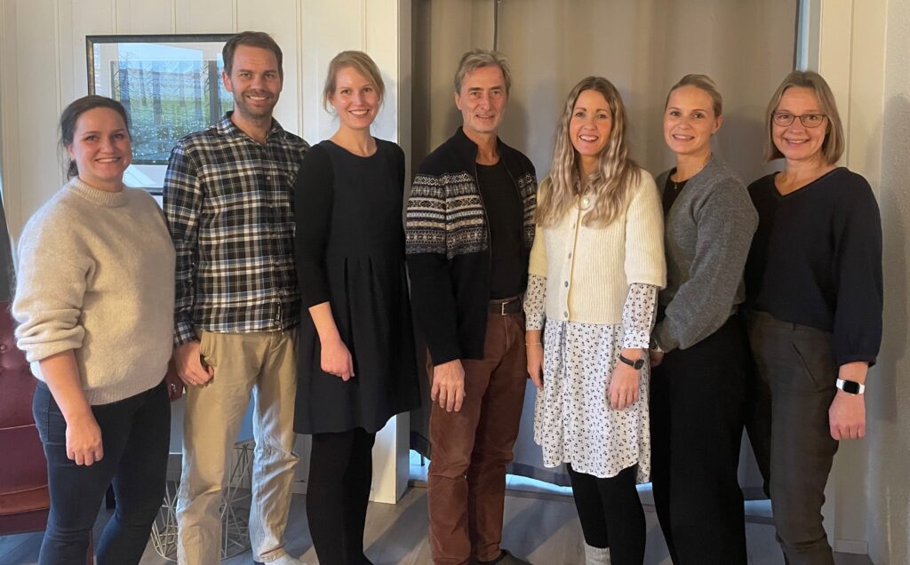 OCD teamet ved DPS Gjøvik fra venstre: Hanne Ringvoll, Vegard Paulseth, Elin Bredesen, Bror Gerhard Skårstad Walderhaug, Ingvild Gangstad Jahren, Marianne Slettmo Jordet, Kerstin Zimmermann