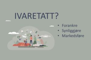 Illustrasjonsbilde med IVARETATT?-logoen.