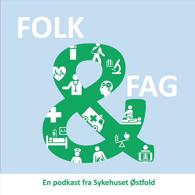 Logo til podkasten Folk og fag