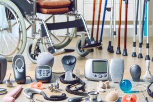 Bilde av ulike behandlingshjelpemidler. Foto: Shutterstock AI Generator