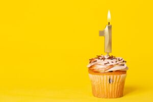 Muffins med lys Foto: Shutterstock