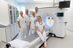 Foto : Diakonhjemmet sykehus /Ansatte ved radiologisk avdeling Diakonhjemmet sykehus