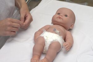 Dokke med gastrostomi