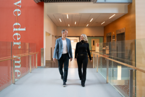 Bilde av Bendik Westlund Hegna og Anette Melsnes skogvold