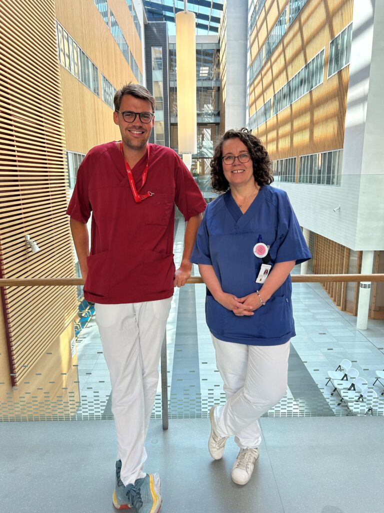 Foto av Erik Dybvik Herlofsen og Liss Marita Solbakken