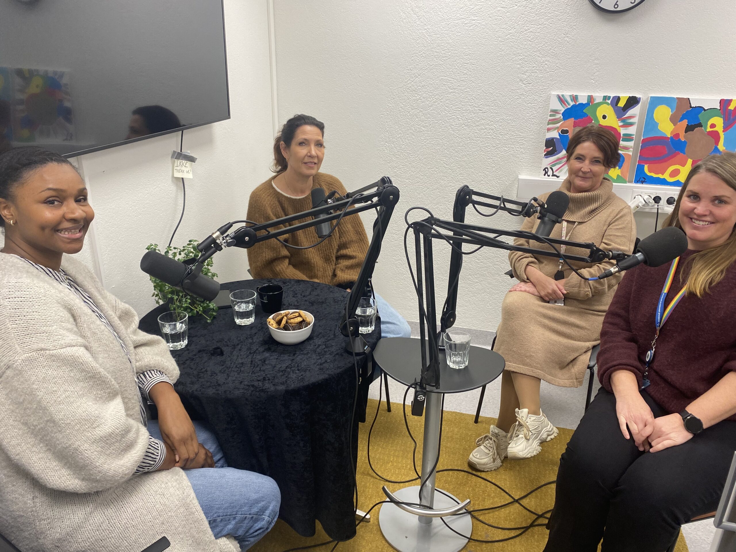 Aba, Heidi, Helen, og Kamilla