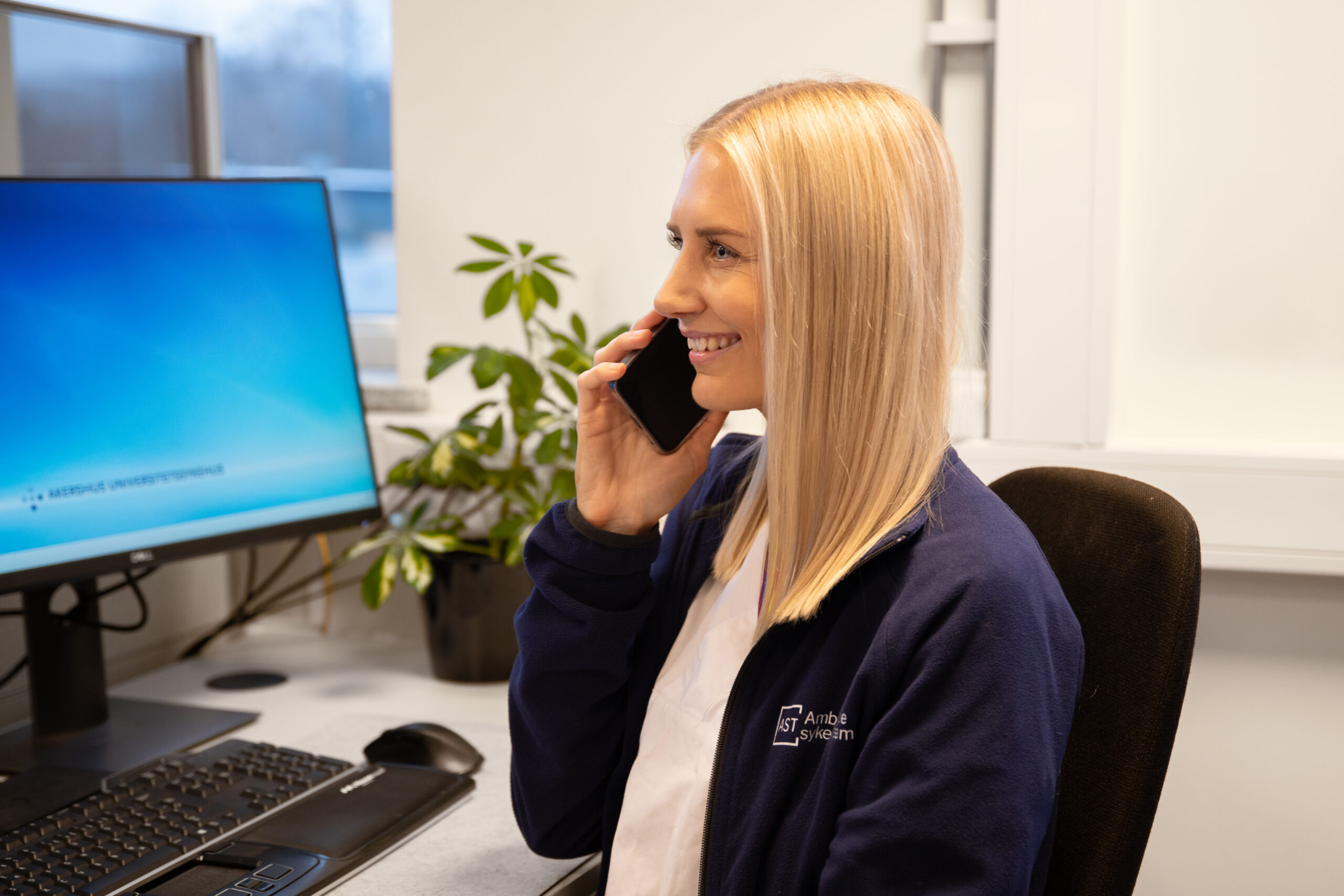 Sandra Rkeness, sykepleier , Ambulerende sykepleieteam.